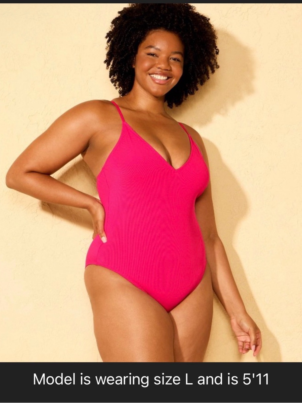 XL Shade & Shore Medium Coverage Seat One-Piece Swim Suit - Pink
